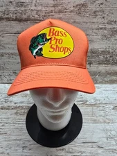Bass Pro Shops Hat Outdoor Fishing Baseball Trucker Mesh Cap Adjustable SnapBack