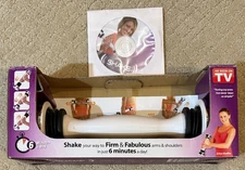Shake Weight Fitness Strength Training Dumbbell With DVD In Box