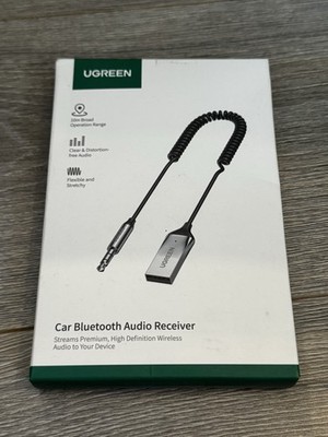 Ugreen Bluetooth 5.3 Receiver Adapter Aux Audio 3.5mm Jack Wireless Transmitter