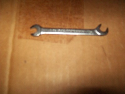 Vintage Proto 3215 7/32'' X 1/4''  Double Open End Ignition Wrench USA