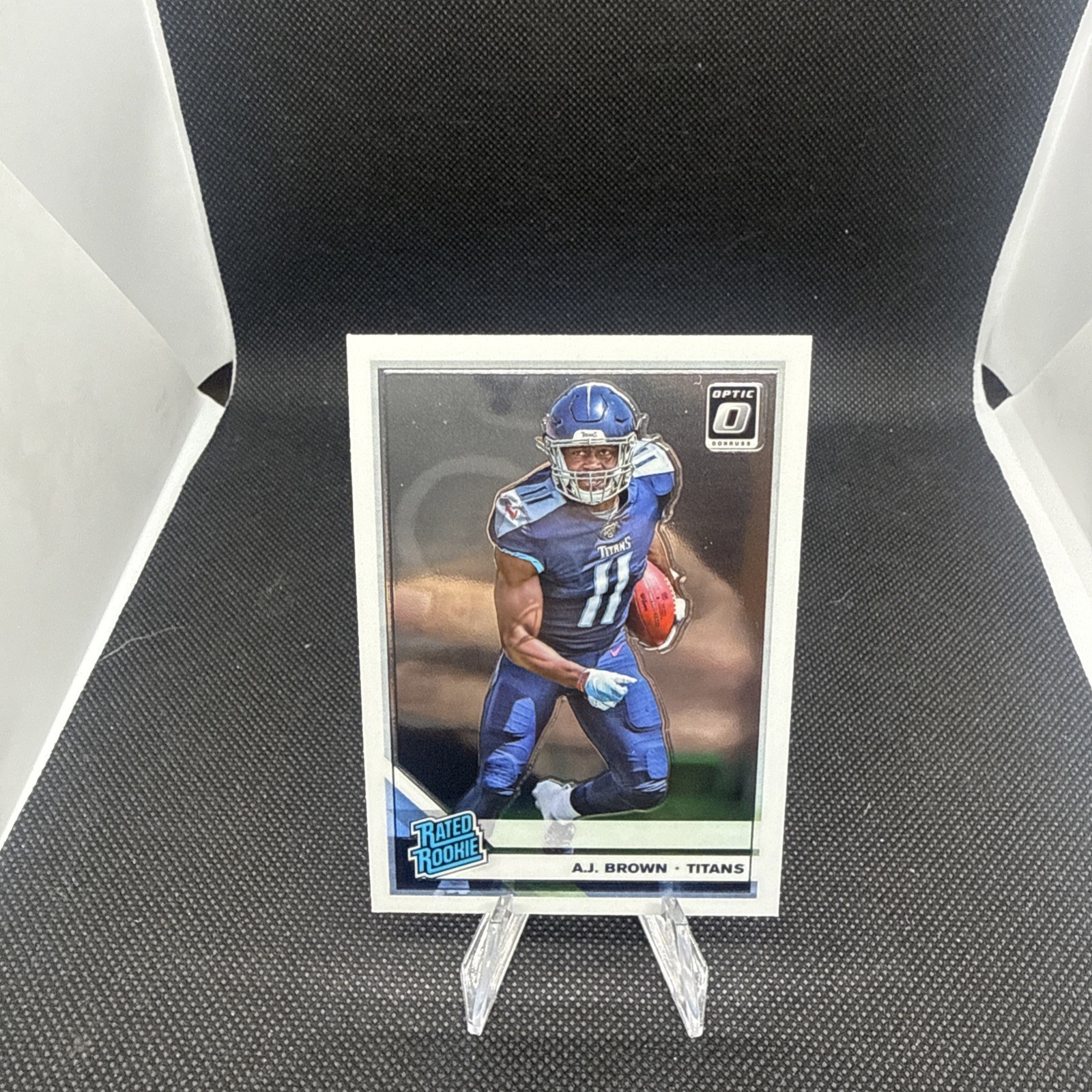2019 Panini Donruss Optic Rated Rookie Holo Prizm AJ Brown #164 Rookie RC