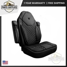 Black Seat Cover With Stitching For Seats Inc Legacy Sears Atlas Ii Bose Truck
