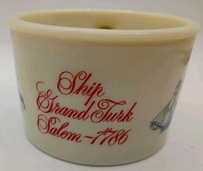 Vintage Old Spice Shaving Mug Ship Grand Turk Salem 1786 Shulton