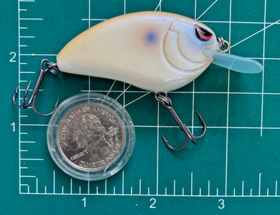 SPRO Little John MD Crankbait FLAT FISHING LURE RATTLE PEARL SHAD CIRCUITBOARD