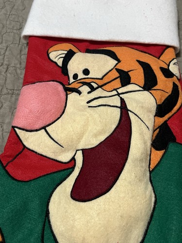 Disney Tigger Xmas Weihnachtsstrumpf 3D Puffy 17" Holiday - Bild 6 von 10