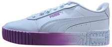 Big Kid's Puma Carina 2.0 Fade Speckle White-White-Muave Pop 394571 01 - 7