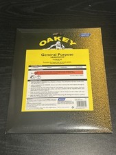 Oakey general purpose Sandpaper Course 40 Grit 2 Packs Of 5 Sheets 230x280mm