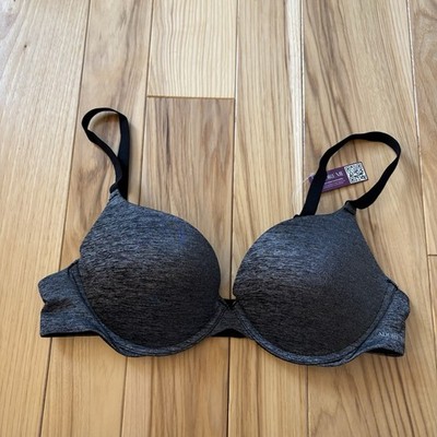NWT Adore Me Analize Push Up Heather Gray Bra Size 36C