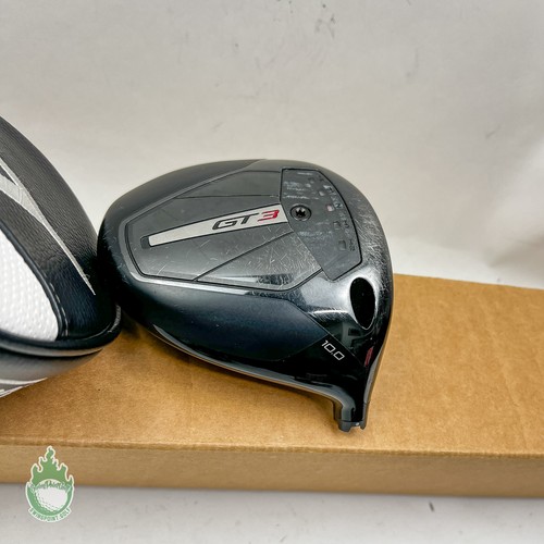 Used Right Handed Titleist GT3 Driver 10* Head Only Golf Club w/ Headcover - Picture 2 of 11