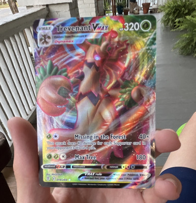 The Pokémon Company Trevenant VMAX 014/203 SWSH07 Ultra Rare Holo Eng 320