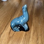 Vintage POOLE POTTERY Blue Seal Sea Lion Figurine Ornament Height 45 Approx