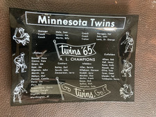 1965 Minnesota Twins A.L. Champions Glass Dish Ash Tray Very Rare