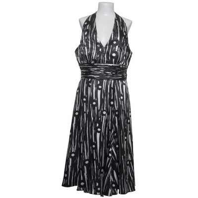 Zero, Neckholderkleid, Größe: 42, Schwarz/Weiß, Elasthan/Polyester, Print #HPw