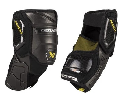 New Bauer Supreme Mach Elbow Pads Ice Hockey Senior Size Medium