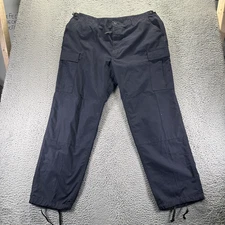 Propper Tactical Pant Mens XL Black Polyester Cargo Straight Ripstop Workwear