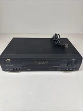 JVC HR-VP682U VCR Pro-Cision VHS Player Recorder 4 Head Tested Working No Remote