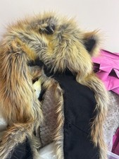 Gorgeous 100% genuine red fox spirithoods hood