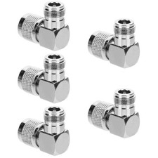 5pcs Connettore Coassiale Retto Tipo N Maschio a Femmina Adattatore Cavo Radio CB