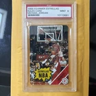 Michael Jordan 1988 Fournier NBA Estrellas Rules Card Bulls Graded PSA 9 MINT