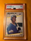 PSA 9 MINT 1989 FLEER #548 KEN GRIFFEY JR ROOKIE RC CARD