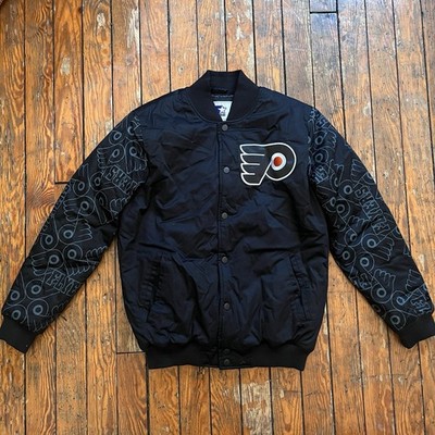Starter G-III Philadelphia Flyers Jacket Men s Medium Black NHL