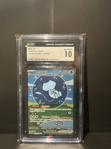 Pokémon TCG Mew EX 232/091 Special Illustration Rare Paldean Fates