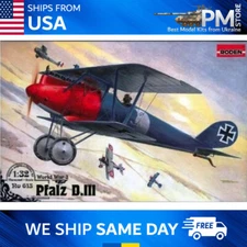 Roden 613 Pfalz D.III German biplane-fighter WWI plastic model kit 1/32
