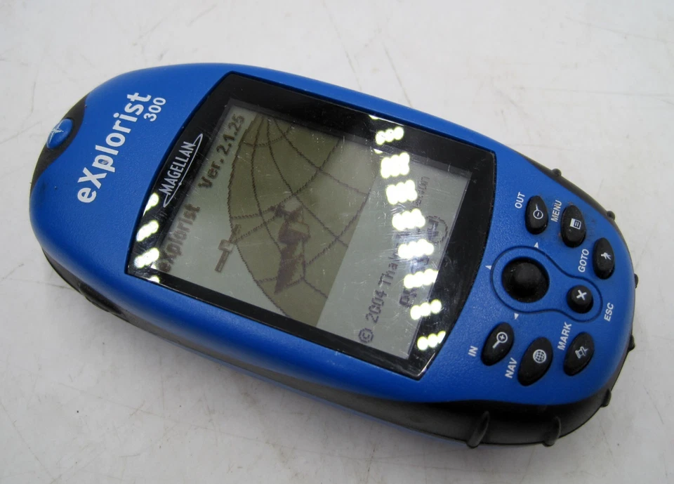 Magellan eXplorist 300 Handheld GPS Receiver Tested Works Blue Water Resist - Image 2 of 3