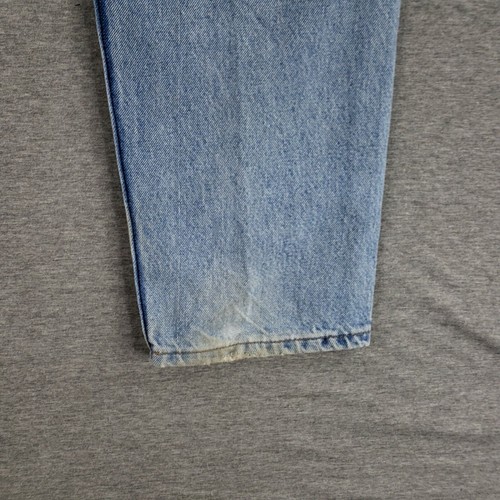 VINTAGE Perry Ellis 38x32 America Jeans Old School 90s Stone Wash Tapered Leg - Picture 7 of 11