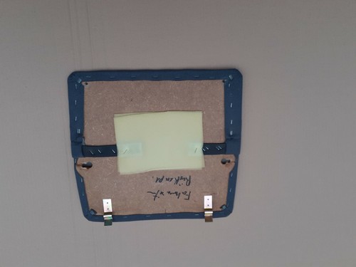 Hyundai Galloper Interior Design Seat Cover Plate Fairing Cardboard - Picture 2 of 2