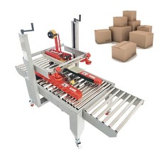 4.72"-19.68" Auto Tape Sealing Machine Double Belt Sealing Machine 110V 180W