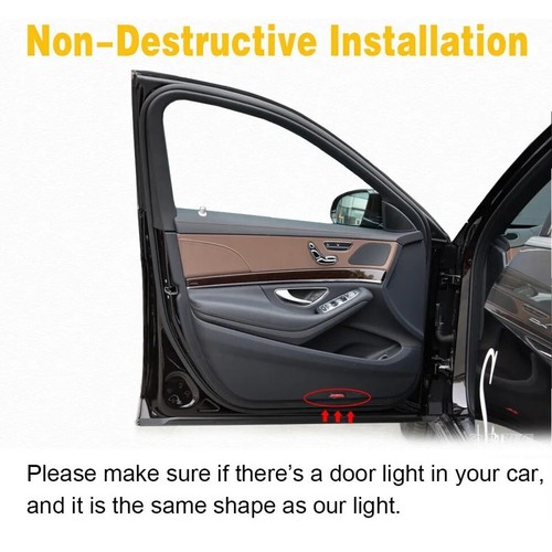OEM 2PCS LED Door Light Courtesy Ghost Shadow Laser Projector For Mercedes S - Picture 6 of 6