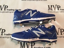 ANDREW TOLES Rookie Autograph Size 10 1/2 New Balance Baseball Cleats BECKETT 
