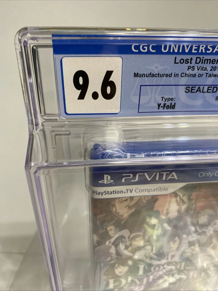 9.6 A+ SEALED CGC POP 2 Lost Dimension Sony NEW PlayStation Vita, 2015 - Image 2 of 4