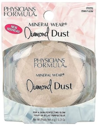 PHYSICIANS FORMULA Mineral Wear Diamond Dust Highlighter (Starlit Glow) NEU&OVP