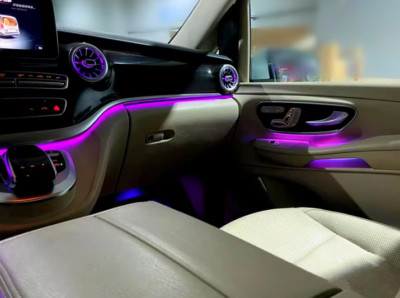 Ambient Lighting Set 64 Colours, Mercedes-Benz V-Class W447 | APP Set