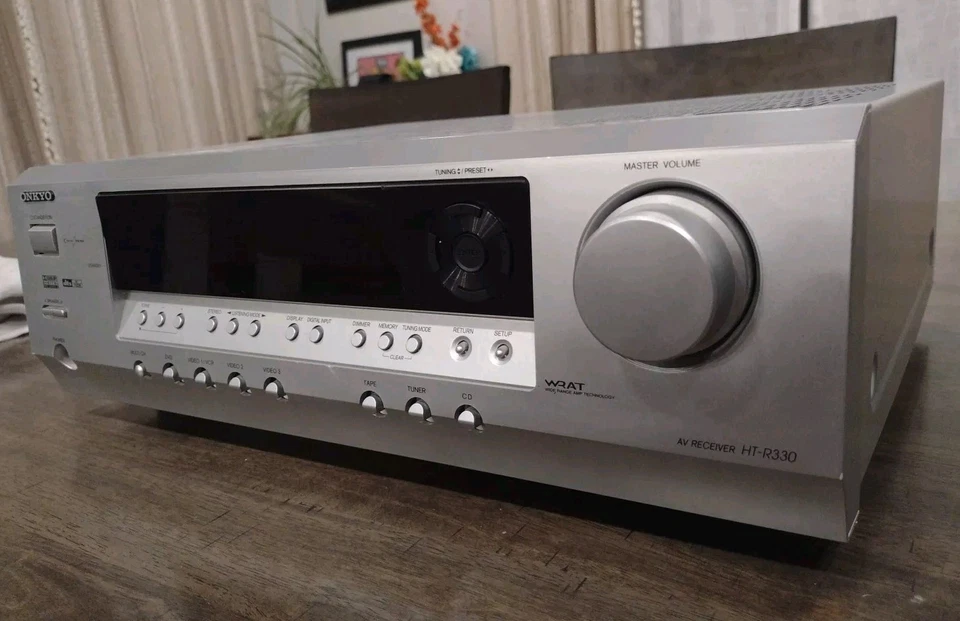 Onkyo HT-R330 5.1 Channel Surround Audio / Video Receiver - Tested **No Remote - Image 3 of 4