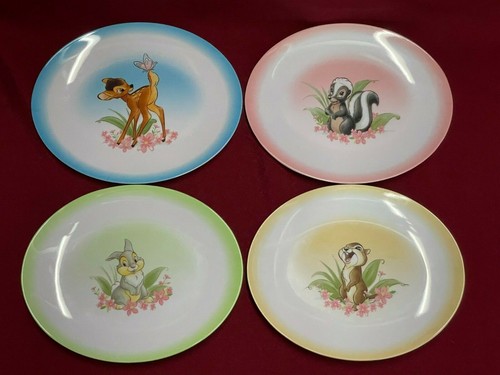 Disney Store Bambi Teller 4er Set