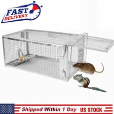 Large Live Humane Cage Trap for Squirrel Chipmunk Rat Mice Rodent Animal Catcher