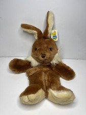 Dankin Bunny Buddy 1982 Plush Hand Puppet Toy