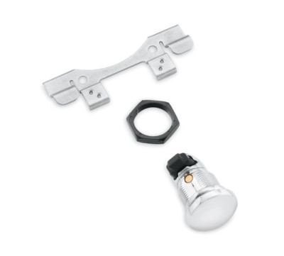 Harley Davidson glatter Druckknopf Kraftstoffkonsole Türentriegelung - Chrom 53919-04B