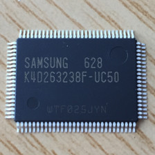 1PCS IC SAMSUNG TQFP-100 K4D263238F-UC50 K4D263238F-UC50T00 K4D263238FUC50