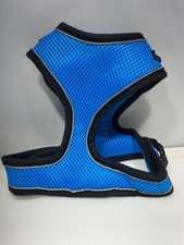 Air Dog Harness - All Weather Mesh Step in Vest Harness for Small 14.5-16" Blue