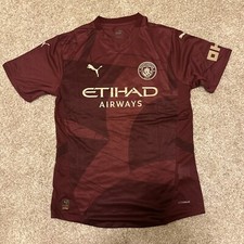 Puma - Manchester City 24/25 Jersey - Player Version - Medium - See Measurments