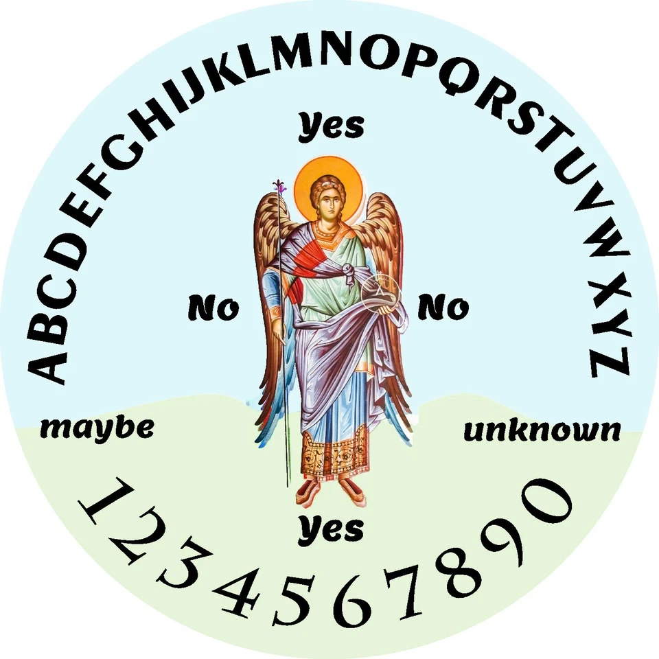 5" Angel Board - Pendulum Dowsing Divination Board - "Gabriel 2"