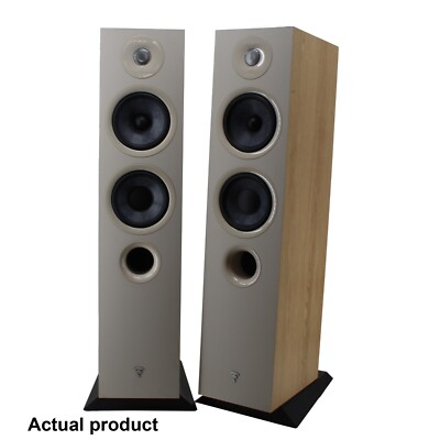 Focal Chora 816 Speakers Light Wood Floorstanding Tall High