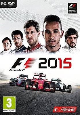F1 2015 (PC DVD), gebraucht; sehr gutes Buch