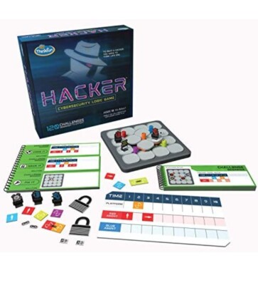 ThinkFun Hacker Cybersecurity Coding Game and STEM New Ages 10+