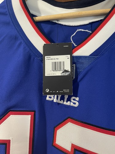Buffalo Bills Nike Jim Kelly #12 Pro Authentic Vapor Elite Jersey Size 48 - Picture 17 of 22