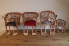 Kinderfahrradsitz Puppenfahrrad  Weidekorb Lenker Weidenkorb Fahrradkorb Neu